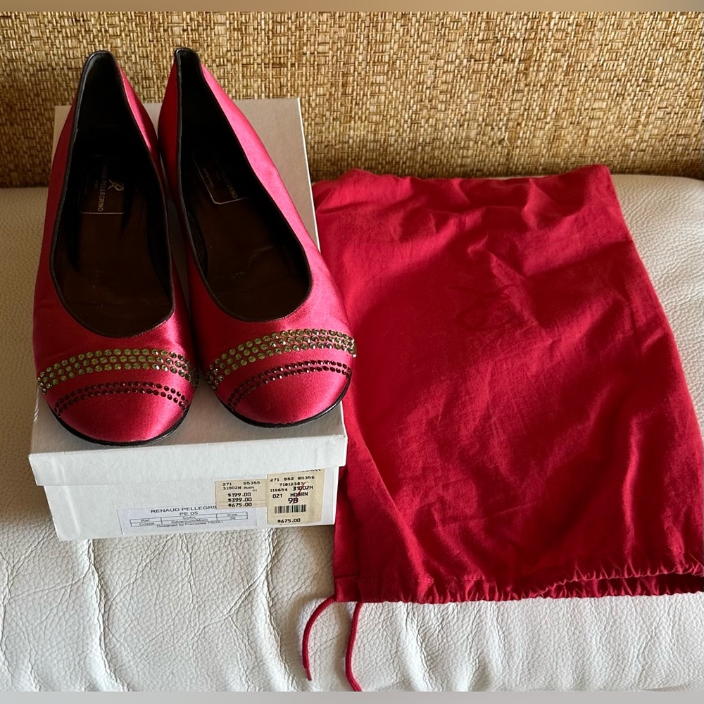 Stylish everyday.Elevate your style with exquisite RENAUD PELLEGRINO Shoes s 9B